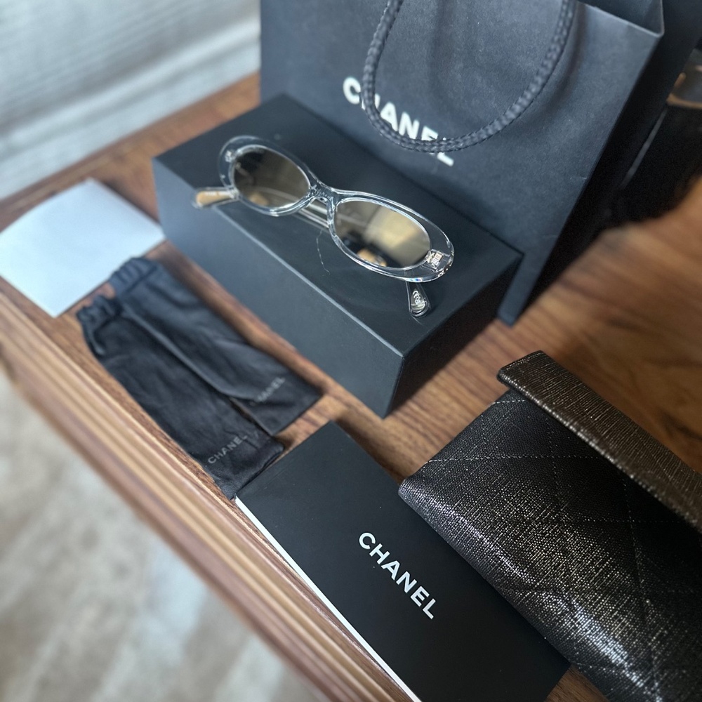 Chanel Oval Sunglasses - Picture 7 of 10